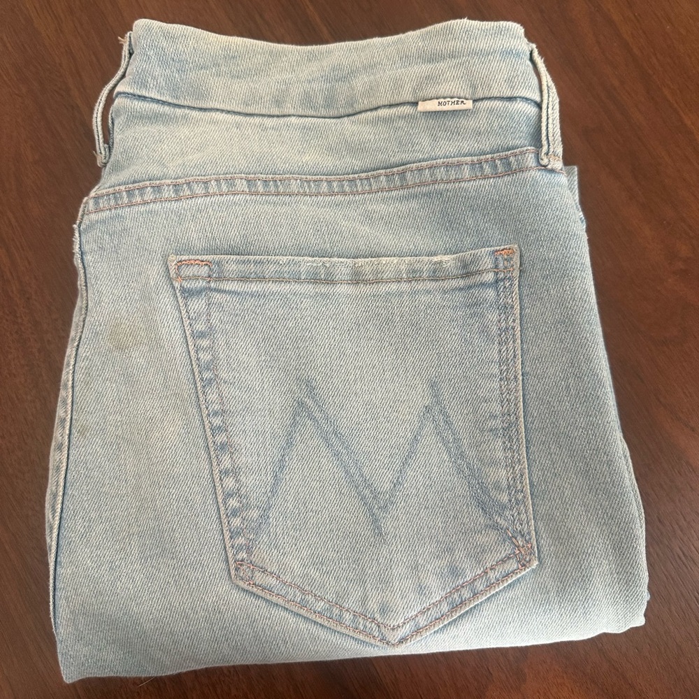 MOTHER Women's Light Blue Jeans